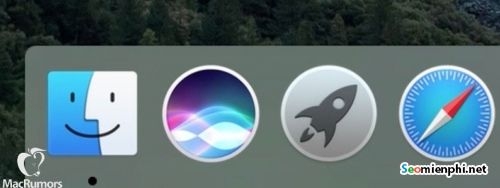 icon moi cua siri tren mac lo dien