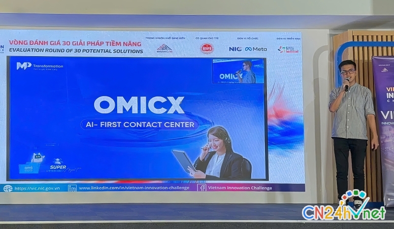 ai contact center omicx vao top 14 giai phap doi moi sang tao