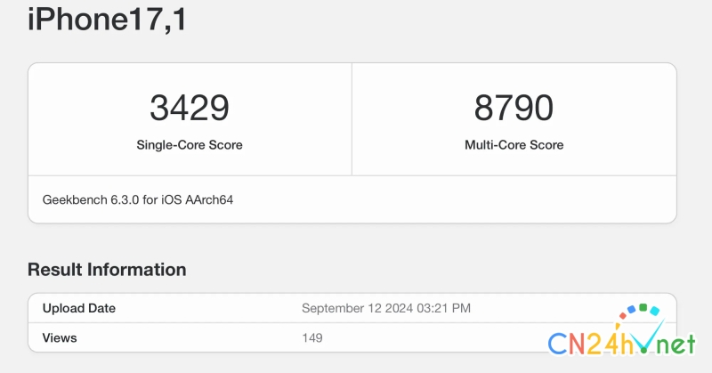 chip xu ly tren iphone 16 manh hon macbook m1