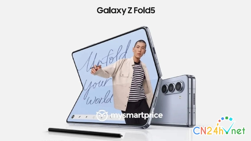 galaxy z fold5 lo anh thiet ke