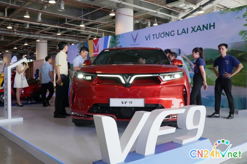 gian hang cua vinfast thu hut nguoi xem tai techconnect 2023