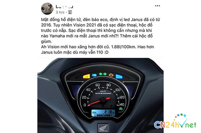 honda vision 2021 moi ra mat da lo loat yeu diem ngay bi yamaha janus soan ngoi khong con xa