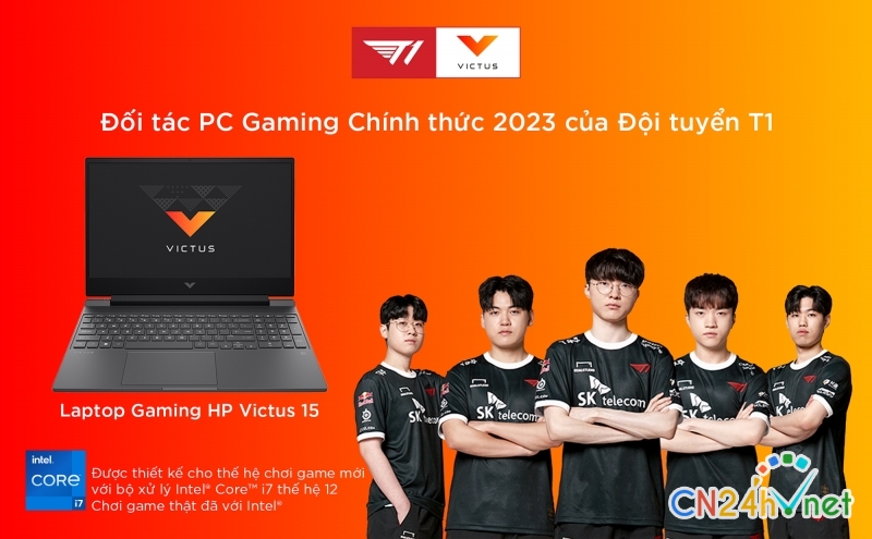 hp victus la doi tac pc gaming chinh thuc 2023 cua doi tuyen t1