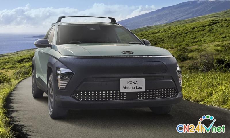 hyundai kona ev mauna loa   xe dien hiem hon sieu xe