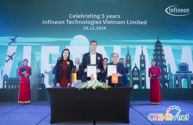 infineon va phenikaa hop tac phat trien cong nghe ban dan