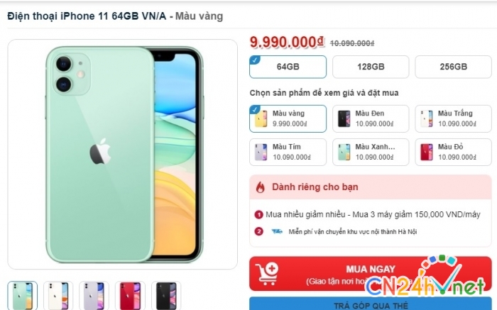 iphone 11 rot gia tu do dap hop moi tu 10 trieu may cu 99  ban tu 5 trieu gay ngo ngang