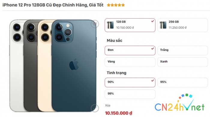 iphone 12 pro gia lao doc khong phanh chi tu 10 trieu ban 128gb an dut iphone 11