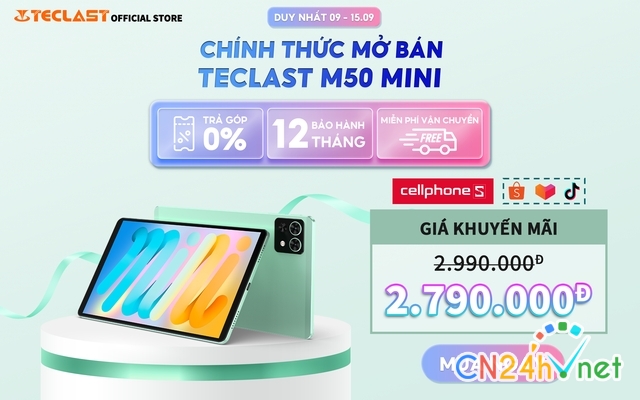 may tinh bang teclast m50 mini  su ket hop tuyet voi giua hieu nang va tien ich