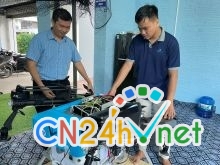 tien si viet lam drone cham soc cay cong nghiep