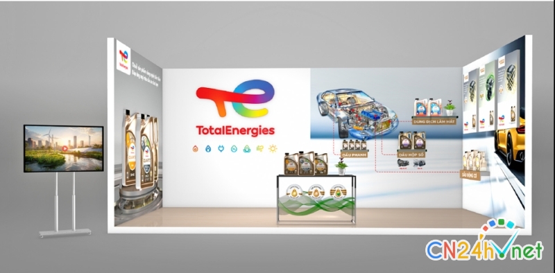 totalenergies mang giai phap dau nhon den trien lam xe ben vung viet nam