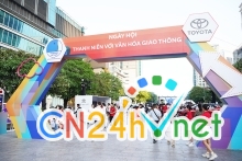 toyota dong hanh ngay hoi thanh nien voi van hoa giao thong 2024