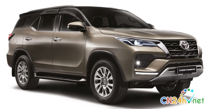 toyota fortuner doi moi 2021 ra mat san sang de bep honda crv hyundai tucson voi muc gia bat ngo