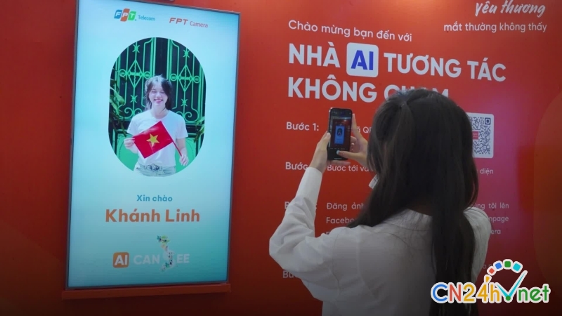 trai nghiem  ??nha ai tuong tac khong cham ?? cua fpt camera