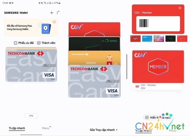 trai nghiem samsung wallet mua ve xem phim thanh toan o cua hang tien loi