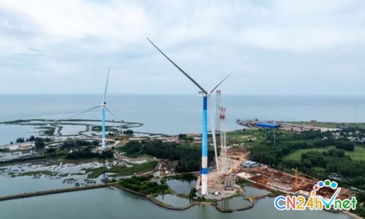 turbine gio ngoai khoi cong suat lon nhat the gioi