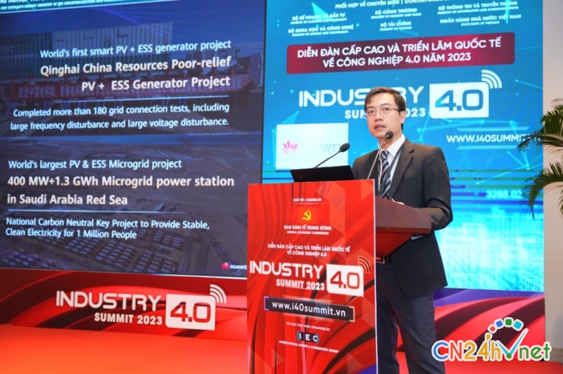 vietnam industry 4 0 summit 2023  huawei de xuat cac giai phap nang luong mat troi cho viet nam