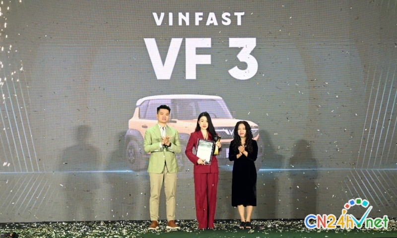 vinfast vf 3 la oto cua nam 2024