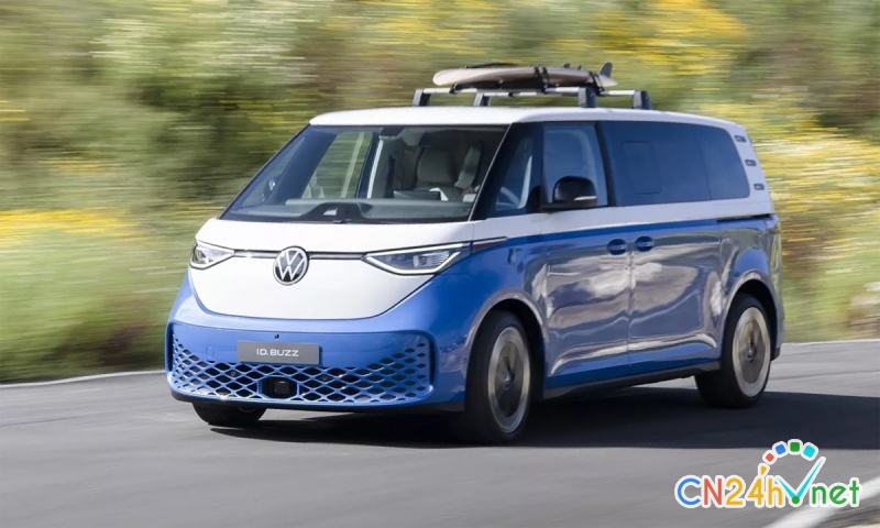 volkswagen id  buzz   minivan cua thoi dai xe dien