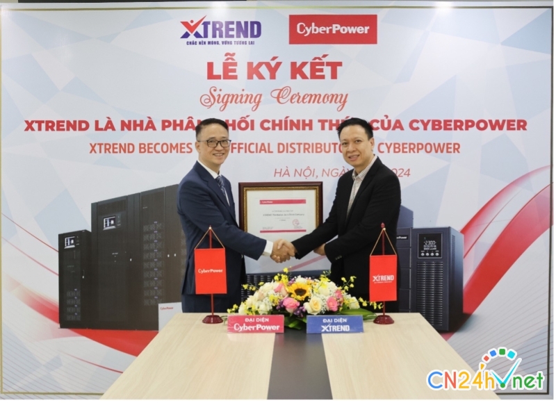 xtrend phan phoi cac giai phap ha tang trung tam du lieu cho cyberpower